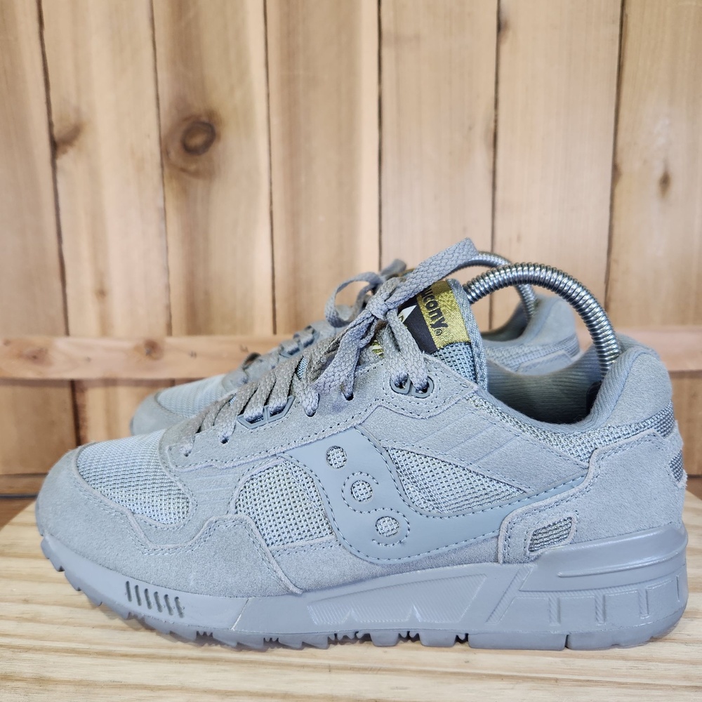 Saucony Shadow 5000 Shoes Mens 7.5 Gray Monument Running Sneakers S70404-33